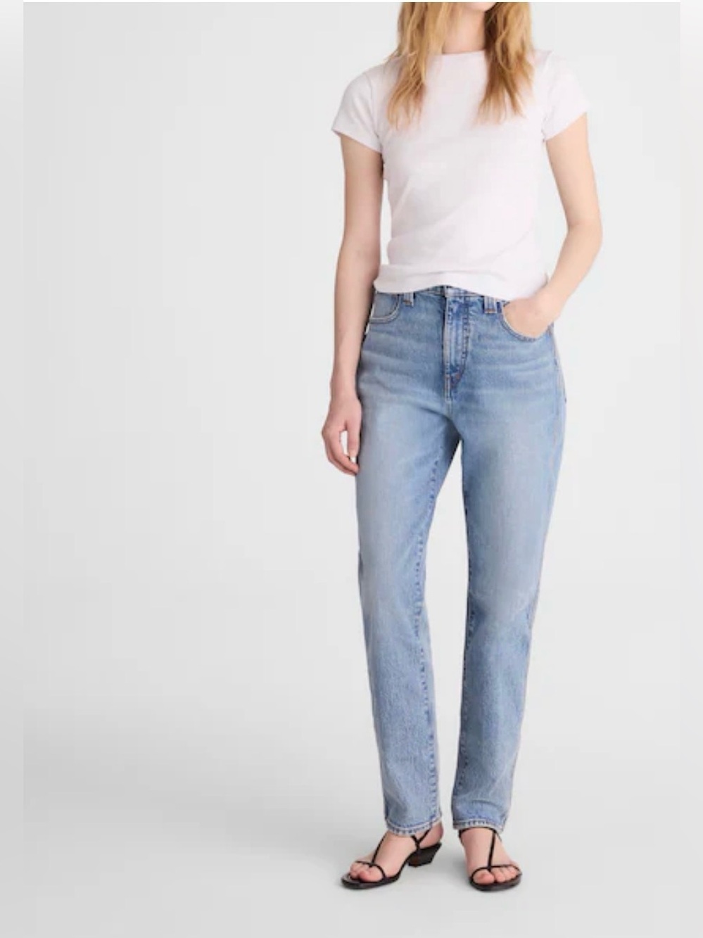 Madewell The Perfect Vintage Jean High-Rise Light Blue Jeans Size 28